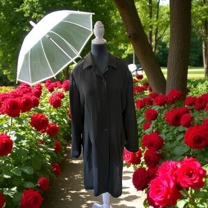 Venezia Green Long Sleeve Notched Collar Dress